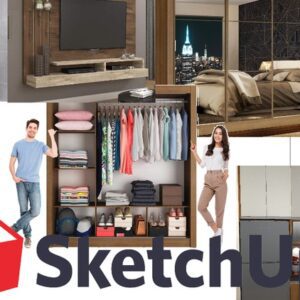 Sketchup Completo e Descomplicado - Marcenaria moderna